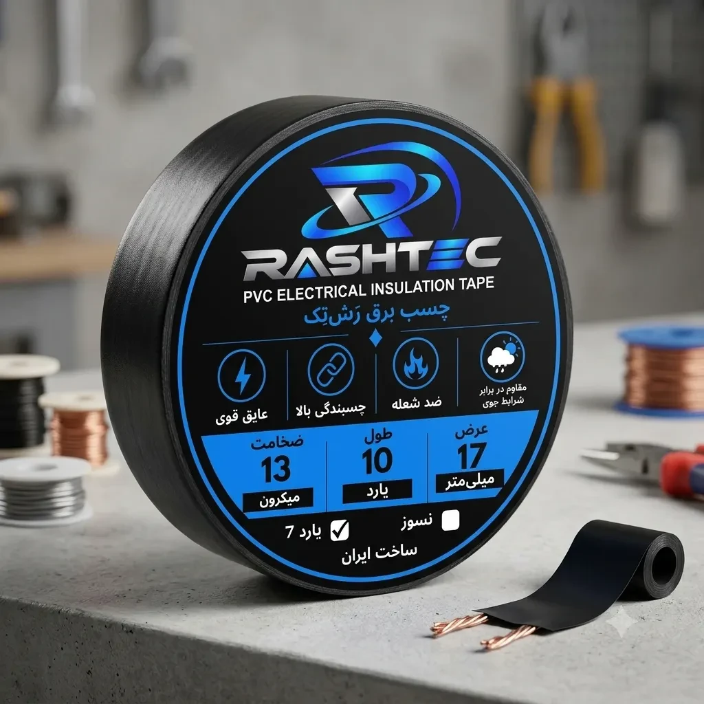 چسب برق ۷ یارد RASHTEC