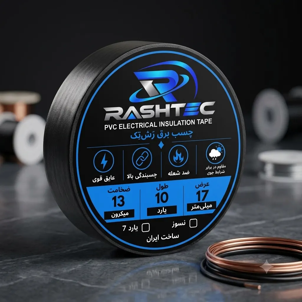 چسب برق استاندارد RASHTEC